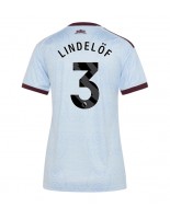 Aston Villa Victor Lindelof #3 Alternativní Dres pro Dámské 2026-27 Krátký Rukáv